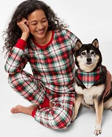 Holiday Lane Women's Winterton Plaid Cotton Matching Family Pajamas Set, Created for Macy's