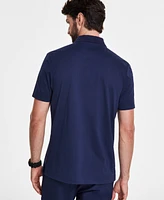 Alfani Men's Regular-Fit Mercerized Polo Shirt, Created for Macy's