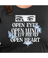 Hybrid Apparel Open Eyes Tee Plus Graphic