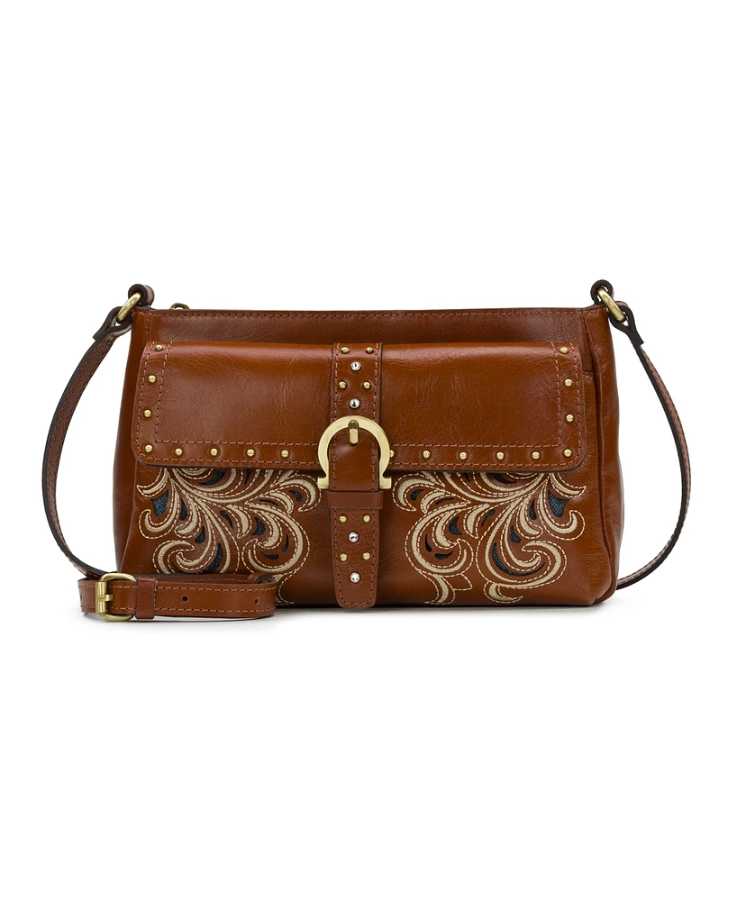 Patricia Nash Maisie Small Leather Crossbody Bag