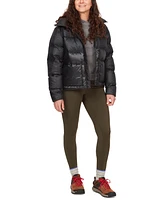 Marmot Women's Guides Hooded Zip-Front Down Coat