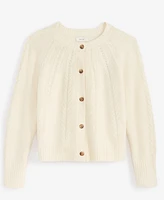 On 34th Women's Cable-Knit Button-Front Cardigan, Created for Macy's