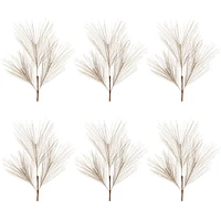 Slickblue Pine Spray (Set of 6) 25.5"H Pvc