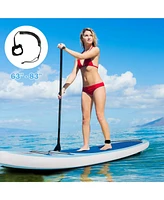Skonyon 10 Feet Inflatable Stand Up Paddle Board with Adjustable Paddle Pump