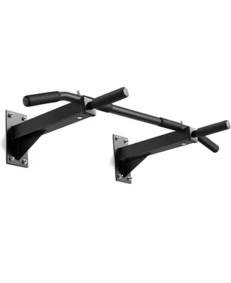 Vebreda Wall Mounted Multi-Grip Pull Up Bar with Foam Handgrips