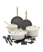 GreenPan GP5 Champagne Healthy Ceramic Nonstick 11-Piece Set