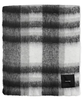 Calvin Klein Women's Oversized Plaid Blanket Scarf