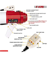 5 Core Megaphone Bullhorn Speaker 60W Bull Horn Battery Power Cheer Megafono 1200ft Range Loudspeaker