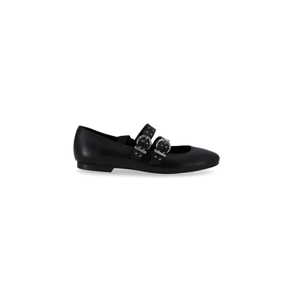 Alohas Women's Thekla Leather Ballet Flats