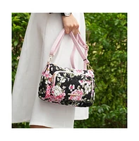 Mkf Collection Rosalie Quilted floral Pattern Shoulder Bag by Mia K