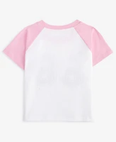 With Jules BBig Girls Raglan-Sleeve Graphic T-Shirt