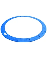 Yescom 15FT Trampoline Spring Cover and Replacement Mat w/ 96V-Ring Trampoline Accessories, Uv-Resistant