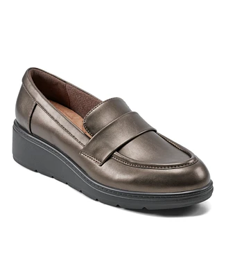 Easy Spirit Women's Tahlia Slip-On Wedge Loafers