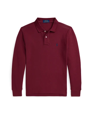 Polo Ralph Lauren Big Boys Cotton Mesh Long-Sleeve Shirt