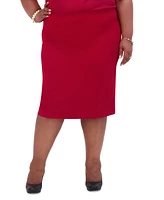 Kasper Women's Pull-On Pencil Skirt
