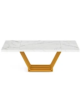 Tribesigns Dining Table for 4-6 People, 63