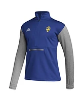 Adidas Men's Royal Sweden National Team Crest Pullover Hoodie