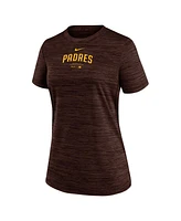 Nike Women's Brown San Diego Padres Authentic Collection Velocity Performance T-Shirt