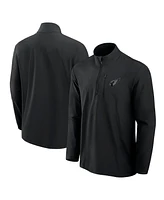 Fanatics Men's Black Arizona Cardinals Front Office Woven Quarter-Zip Jacket