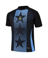 Adidas Big Boys and Girls Black Argentina National Team 2024 Pre-Match Top