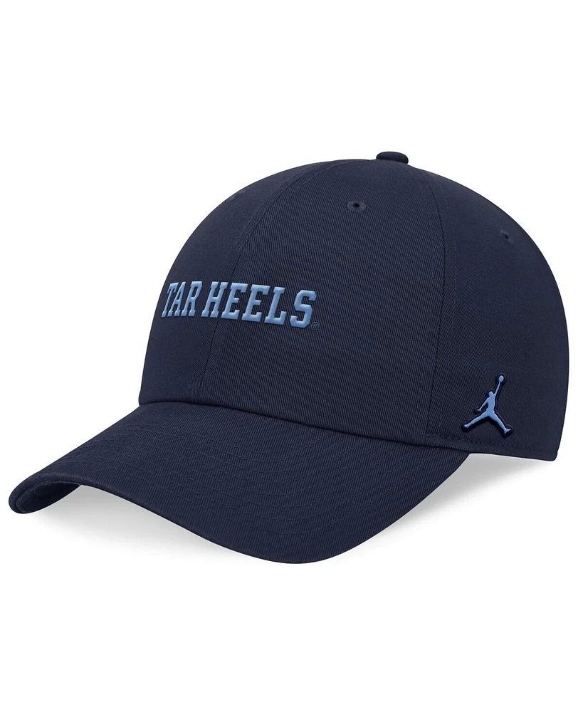 Jordan Men's Navy North Carolina Tar Heels 2024 On-Field Club Adjustable Hat