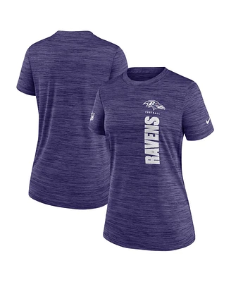 Nike Women's Purple Baltimore Ravens Velocity Performance T-Shirt