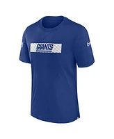 Nike Men's Royal New York Giants Sideline Player Performance T-Shirt