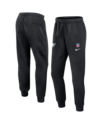 Nike Men's Black Philadelphia Eagles 2024 Sideline Club Pants