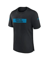 Nike Men's Black Carolina Panthers Sideline Player Performance T-Shirt