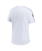 Nike Men's White Dallas Cowboys 2024 Sideline Coach Uv Performance T-Shirt