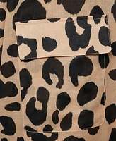 Mango Women's Animal Print Shirt