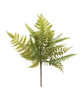 Slickblue Mixed Fern Spray for Lush Holiday and Home Decor Arrangements (Set of 6)