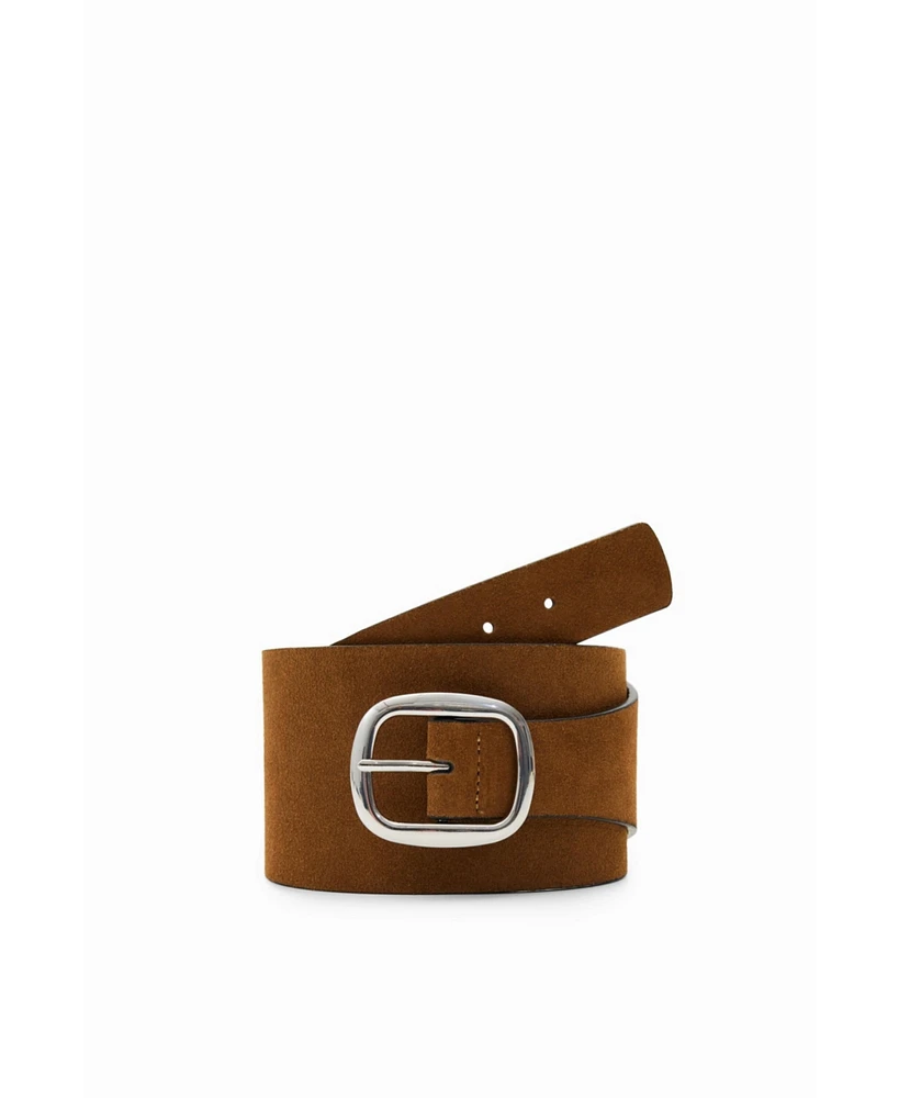 Desigual Women's Split-leather belt