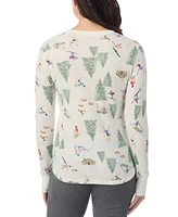 Cuddl Duds Cozy Stretch Thermal Crewneck Top