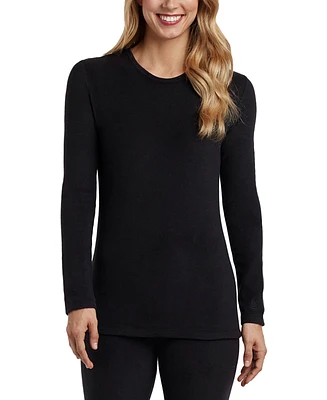 Cuddl Duds Fleecewear Stretch Crewneck Top