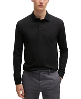 Boss by Hugo Men's Logo Patch Slim-Fit Polo