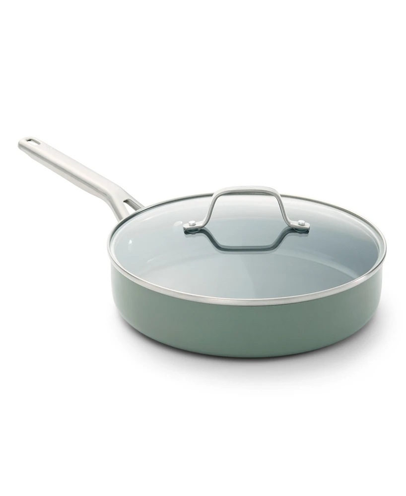 Calphalon Ceramic Nonstick 3-Quart Saute Pan with Lid