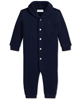 Polo Ralph Lauren Baby Cotton Shawl-Collar Coverall