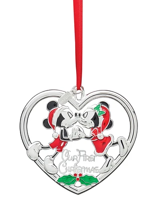 Lenox 2024 Our 1st Christmas Mickey & Minnie Ornament