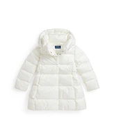 Polo Ralph Lauren Toddler And Little Girls Quilted Long Jacket