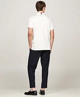 Tommy Hilfiger Men's Regular-Fit Liquid Cotton Collar Stripe Detail Polo Shirt