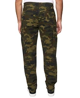 Lazer Men's Drawstring Pull-On Cargo Joggers