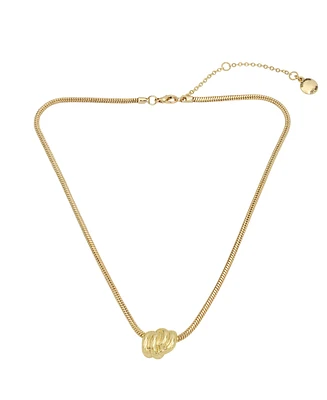 Steve Madden Knot Pendant Necklace