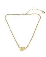 Steve Madden Knot Pendant Necklace