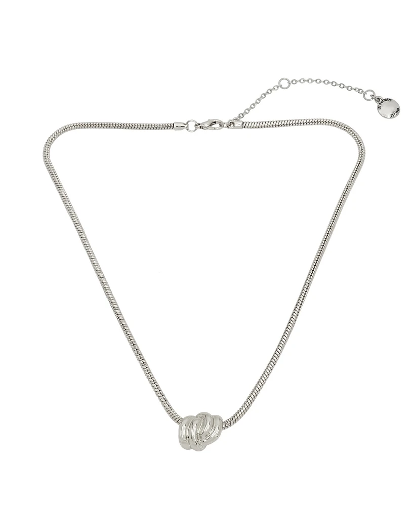 Steve Madden Knot Pendant Necklace