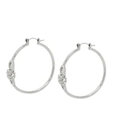 Steve Madden Knot Hoop Earrings