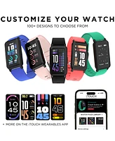 iTouch Active 4 Unisex Silicone Strap Fitness Tracker 42.7mm