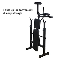 Adjustable Olympic Weight Bench Stable, Durable, Versatile, Foldable
