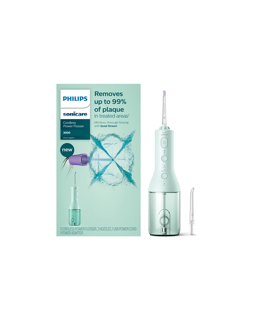 Sonicare Philips Mint Cordless Power Flosser 3000