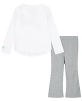 Nike Baby Girls Fresh Cut 2-Piece Long Sleeve Tee and Leggings Set